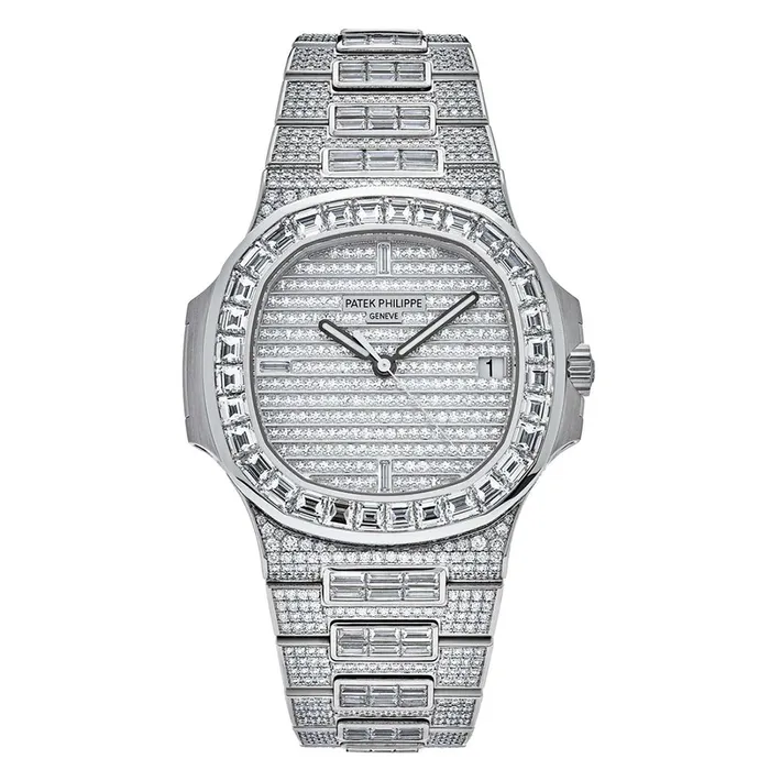Đồng Hồ Patek Philippe Nautilus 5719/10G-010 Màu Bạc Trắng