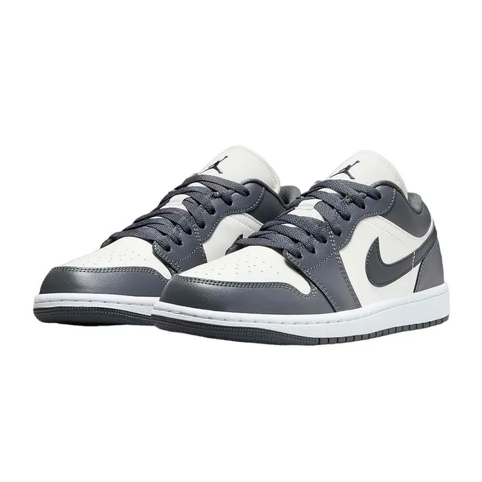 Giày Thể Thao Nike Wmns Air Jordan 1 Low Dark Grey DC0774-102 Màu Xám Trắng Size 43