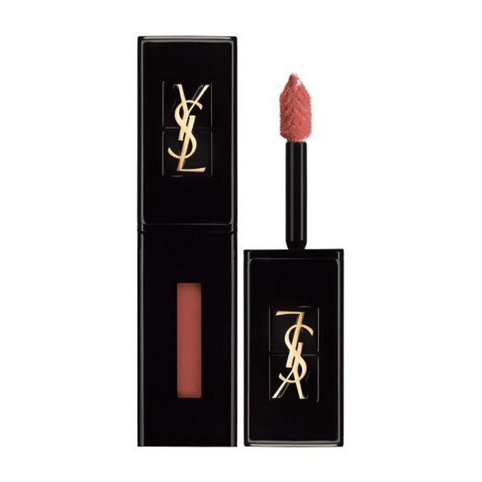 Son Kem Yves Saint Laurent YSL Vinyl Cream Lip Stain 610 Nude Champion Màu Nude Cam