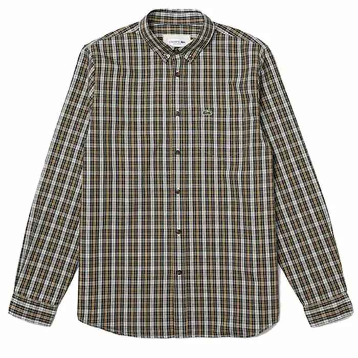 Áo Sơ Mi Nam Lacoste Regular Fit CH3983 8L2 Phối Màu Size 38