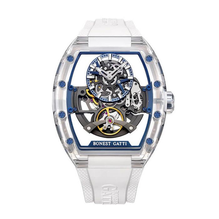 Đồng Hồ Nam Bonest Gatti Sapphire BG9960-A2 Màu Trắng