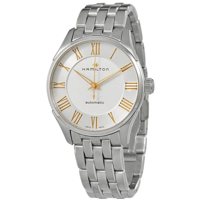 Đồng Hồ Nam Hamilton Jazzmaster Automatic Silver Dial Men's Watch H42535150 Màu Bạc