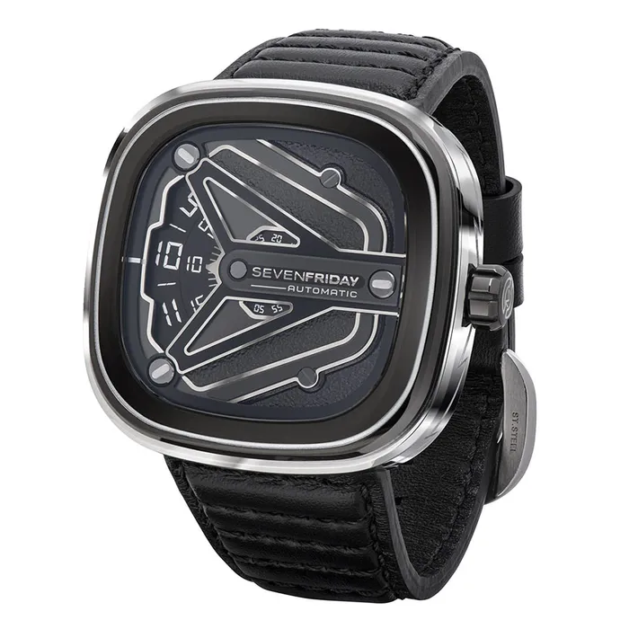 Đồng Hồ Nam SevenFriday Urban Explorer Automatic M3/08 Màu Đen 