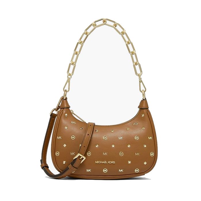 Túi Đeo Chéo Nữ Michael Kors Mk Cora Women's Shoulder Bag Màu Nâu