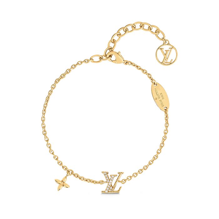 Vòng Đeo Tay Louis Vuitton LV Iconic M00587 Màu Vàng