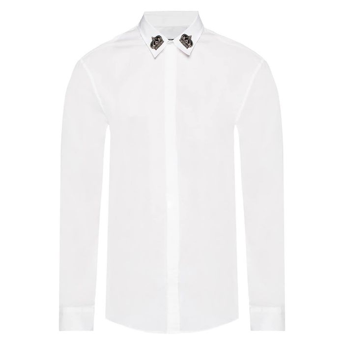 Áo Sơ Mi Nam Dolce & Gabbana D&G GOLD G5GB3Z Màu Trắng Size 39