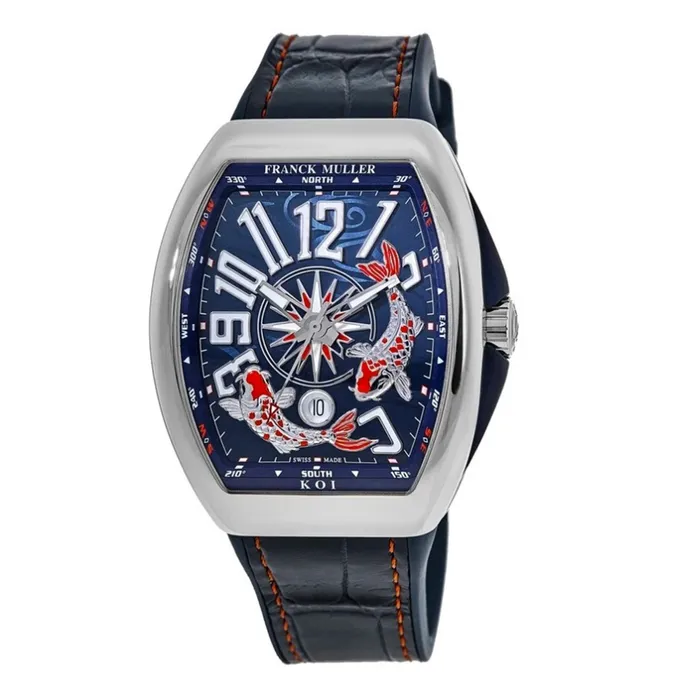Đồng Hồ Nam Franck Muller Vanguard V41 KOI Limited Edition Màu Xanh Lam