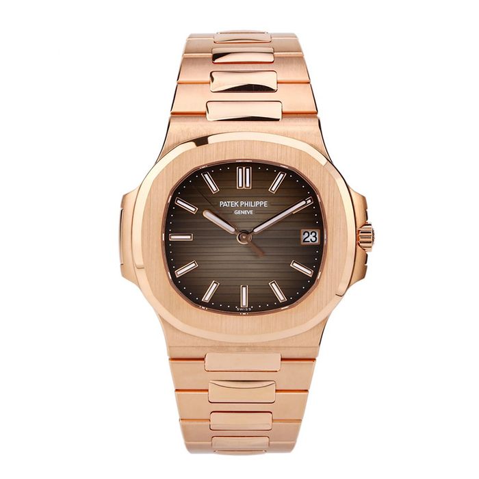 Đồng Hồ Nam Patek Philippe Nautilus 5711/1R Rose Gold Màu Vàng Hồng