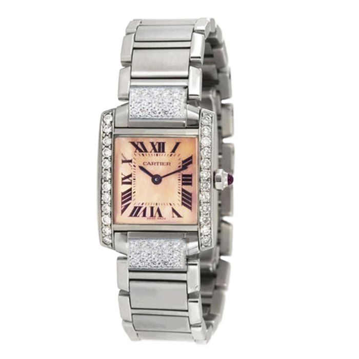 Đồng Hồ Nữ Cartier Tank Must Màu Bạc