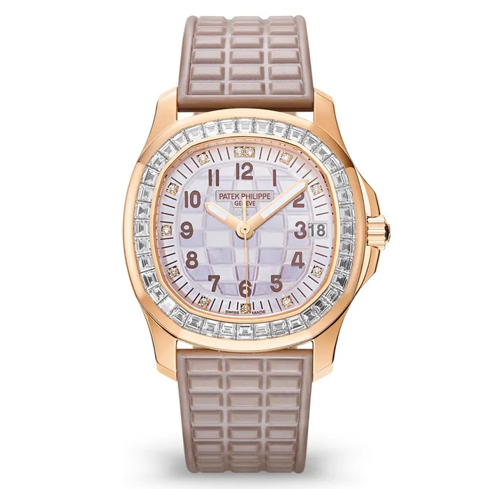 Đồng Hồ Nữ Patek Philippe 5072R Màu Be Phối Vàng