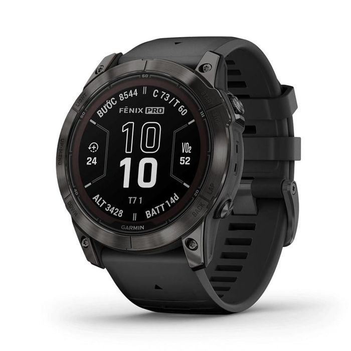 Đồng Hồ Thông Minh Garmin Fenix 7X Pro 51mm Màu Đen