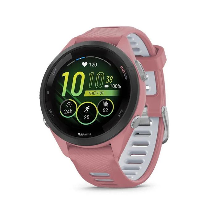 Đồng Hồ Thông Minh Garmin Forerunner 265S Màu Hồng