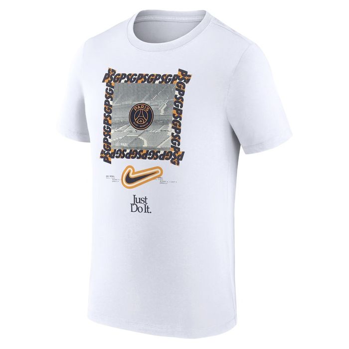 Áo Thun Nam Nike Paris Saint-Germain DNA T-Shirt Màu Trắng Size M