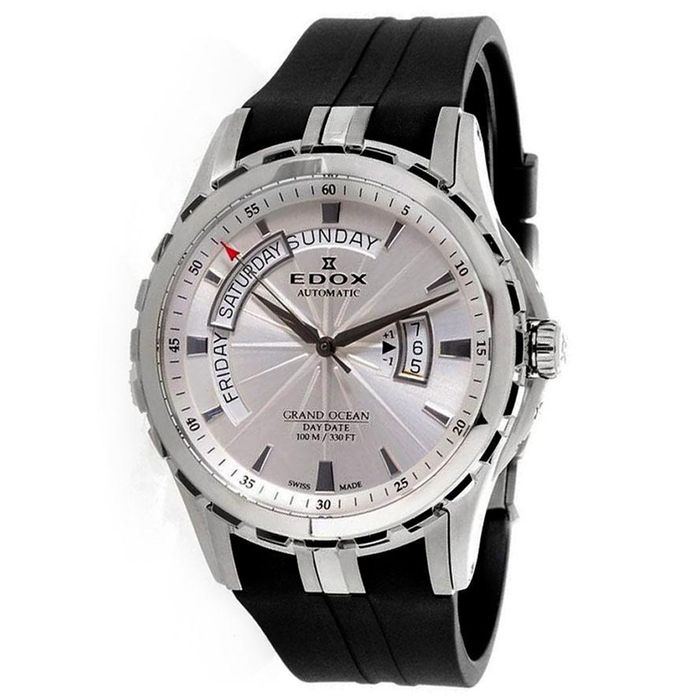 Đồng Hồ Nam Edox Grand Ocean 83006-3CA-AIN Màu Trắng Đen