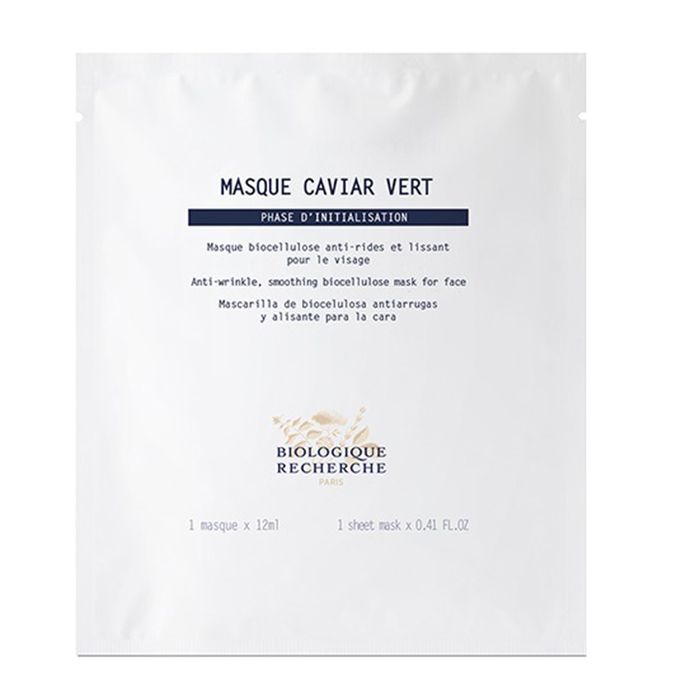 Mặt Nạ Hỗ Trợ Giảm Nếp Nhăn, Làm Căng Da Biologique Recherche Masque Caviar Vert (10 miếng x 12ml)