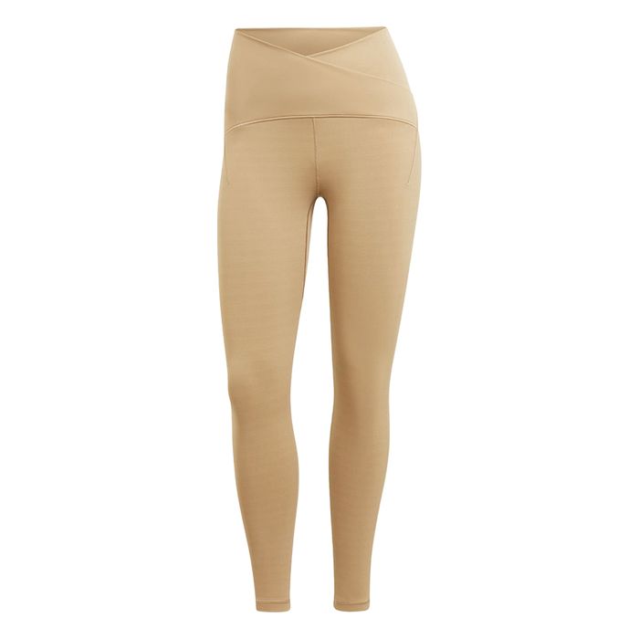 Quần Bó Tập Luyện Nữ Adidas Yoga Luxe S 7/8 IA1911 Màu Be Size 2XS