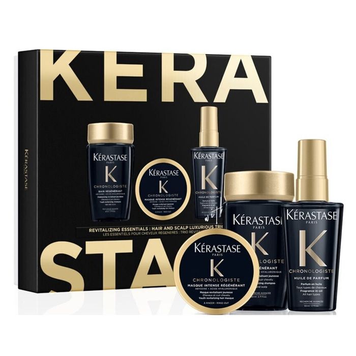 Set Chăm Sóc Tóc Kérastase Chronologiste Discovery 3 Món