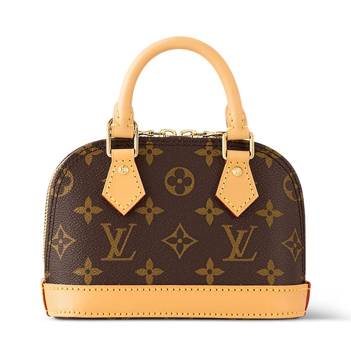 Túi Đeo Chéo Nữ Louis Vuitton LV Nano Alma M82717 Màu Nâu