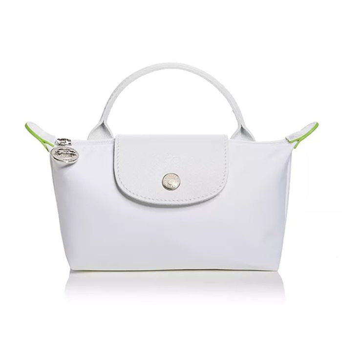 Túi Xách Nữ Longchamp Le Pliage Original Pouch With Handle Màu Trắng
