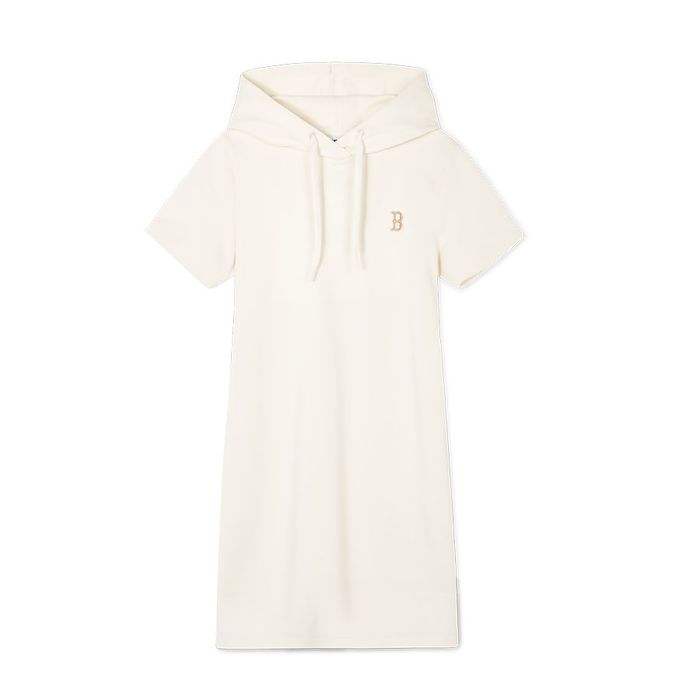 Váy Nữ MLB Logo One Piece Boston Red Sox 3FOPB0141-43CRD Màu Kem