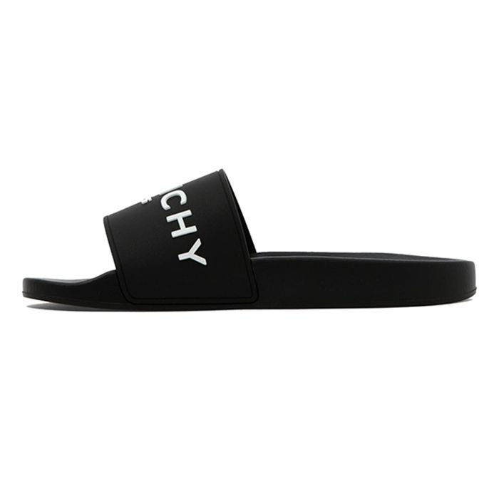 Dép Givenchy Paris Sandals BH301TH1DB001 Màu Đen Size 42