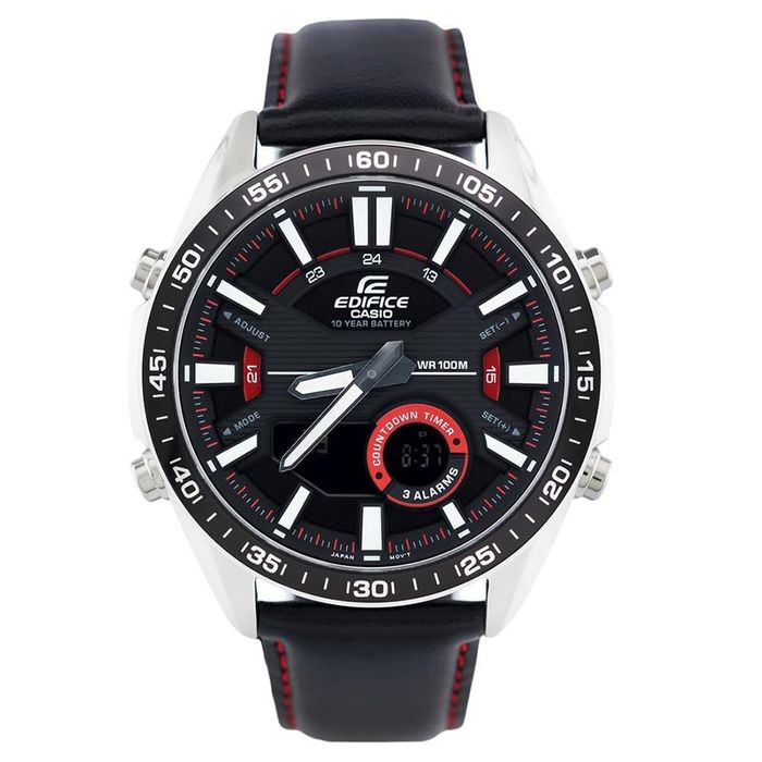 Đồng Hồ Nam Casio EFV-C100L-1A Màu Đen