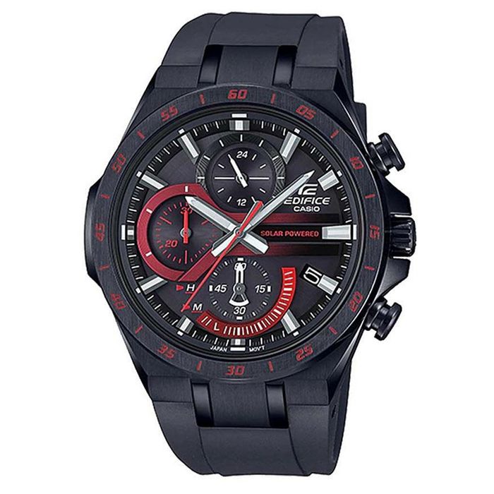 Đồng Hồ Nam Casio EQS-920PB-1AV Màu Đen Đỏ N-WS