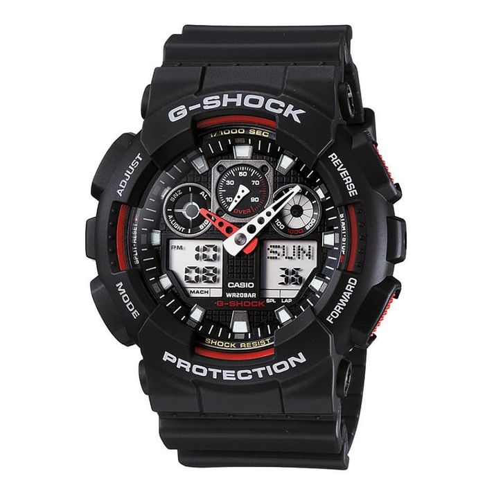 Đồng Hồ Nam Casio G-SHOCK GA-100-1A4CR Màu Đen