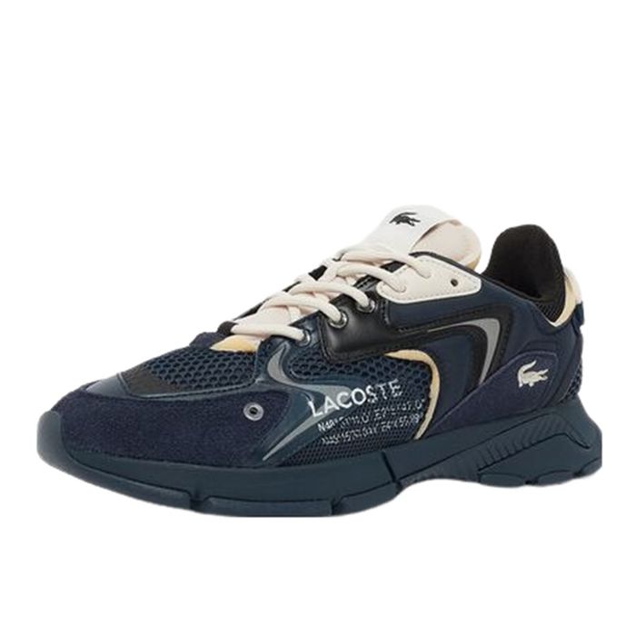 Giày Thể Thao Nam Lacoste L003 Neo Textile Sneakers 745SMA0001 NB0 Màu Xanh Navy Size 44.5