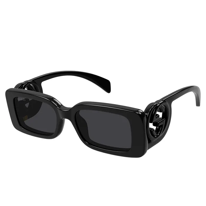 Kính Mát Gucci GG Sunglasses GG1325S 001 Màu Đen/Xám