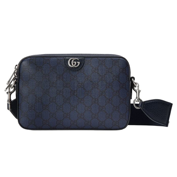 Túi Đeo Chéo Nam Gucci Ophidia GG Crossbody Bag 699439 UULHK 8441 Màu Xanh Navy