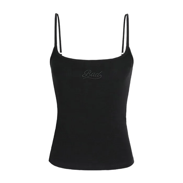 Áo Hai Dây Nữ Badblood Beyond Soft String Tank Màu Đen