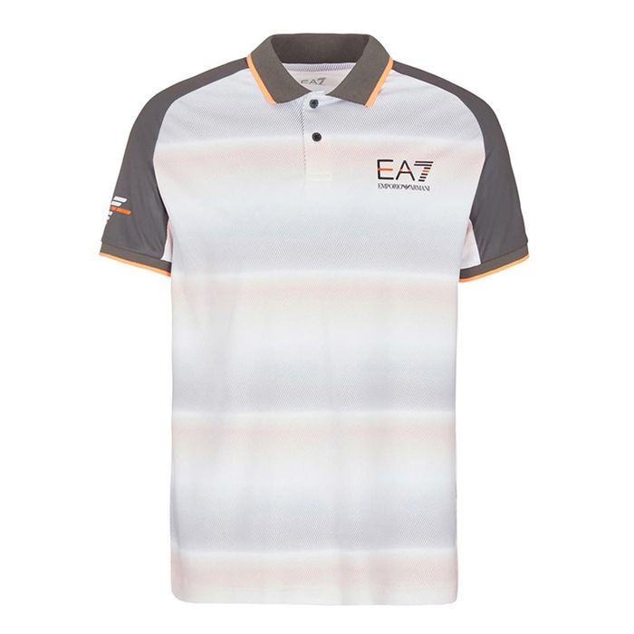 Áo Polo Nam Emporio Armani EA7 Tennis Polo Shirt Phối Màu Size S