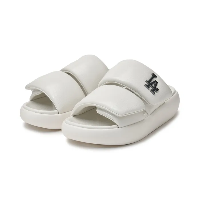 Dép MLB Base Slide Lux LA Dodgers 3ALPBLX43-07IVS Màu Trắng Size 240