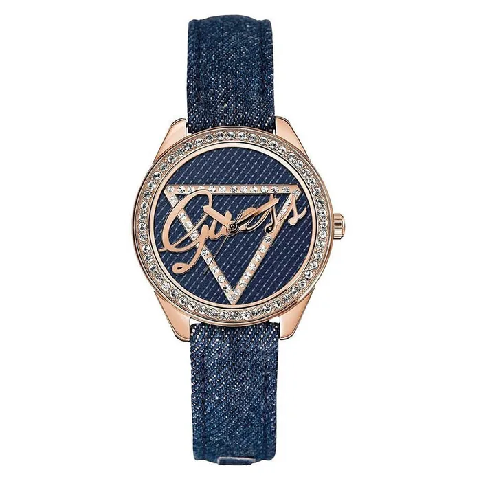 Đồng Hồ Nữ Guess W0456L6 Little Flirt Watch Màu Xanh Phối Vàng
