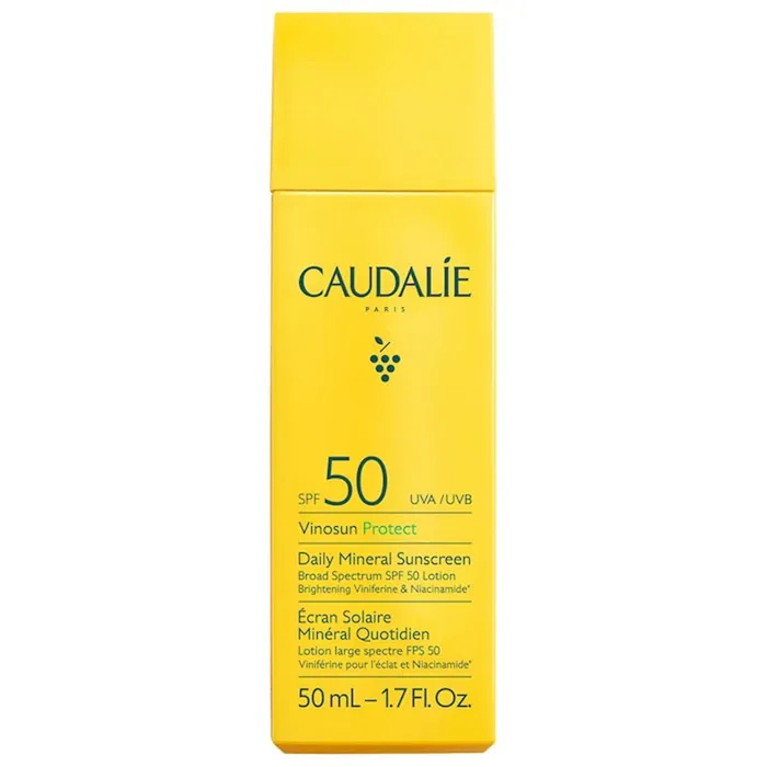 Kem Chống Nắng Khoáng Chất Caudalie Vinosun Protect Brightening Daily Mineral Sunscreen SPF 50, 50ml