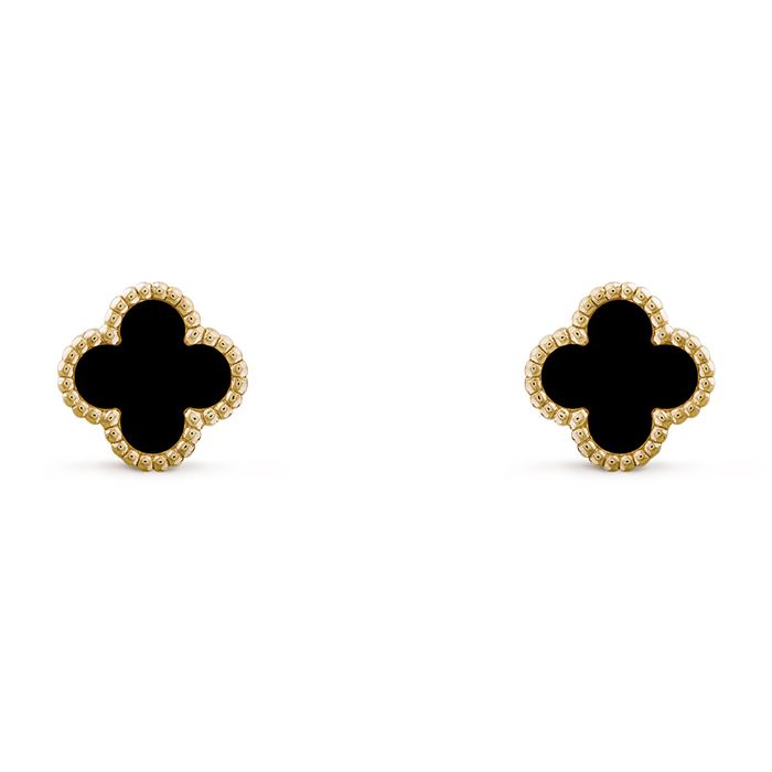 Khuyên Tai Nữ Van Cleef & Arpels Sweet Alhambra Earstuds VCARA44900 Màu Vàng Gold