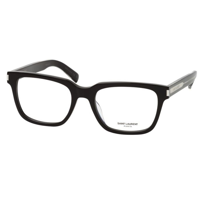 Kính Mắt Cận Nam Yves Saint Laurent YSL Square Black SL621 Màu Đen