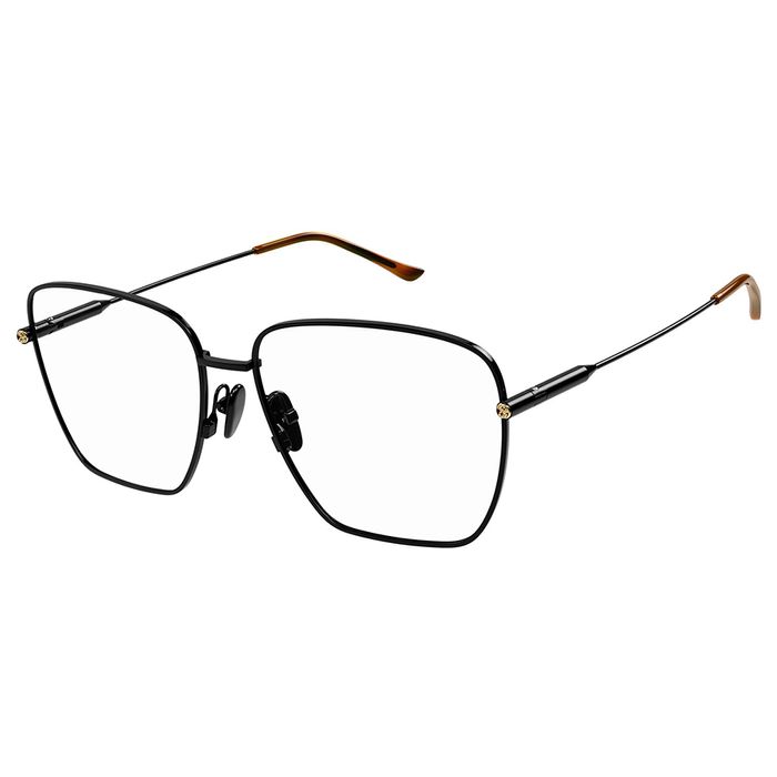 Kính Mắt Cận Nữ Gucci GG1414O 003 Shiny Black Eyeglasses Màu Đen