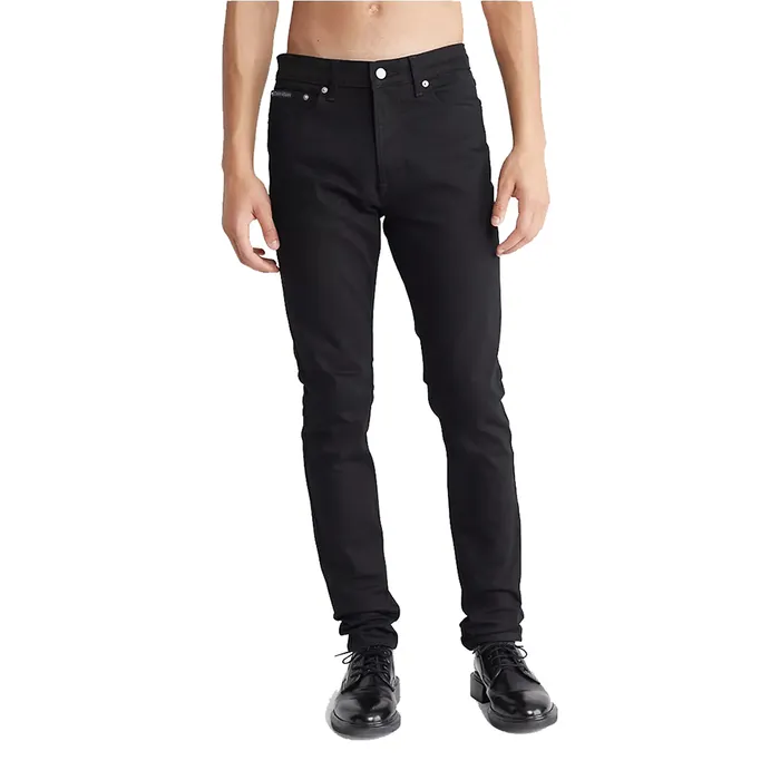 Quần Jean Nam Calvin Klein CK Skinny Fit Forever Black Jeans SP40590772 40JP780 Màu Đen Size 29 L