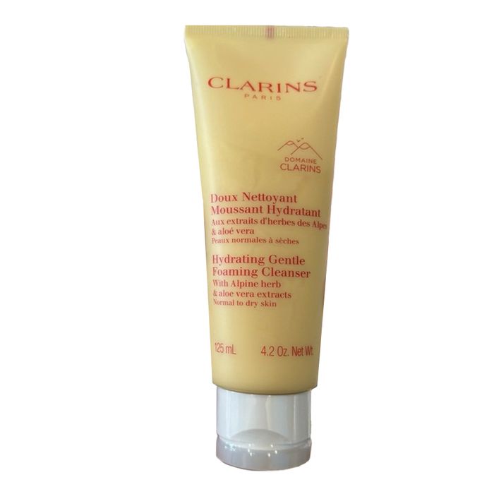 Sữa Rửa Mặt Clarins Hydrating Gentle Foaming Cleanser Alpine Herb Dry Skin 125ml