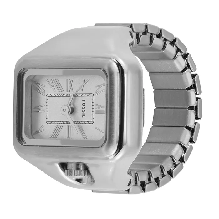 Đồng Hồ Dạng Nhẫn Nữ Fossil Raquel Watch Ring ES5344 Màu Bạc