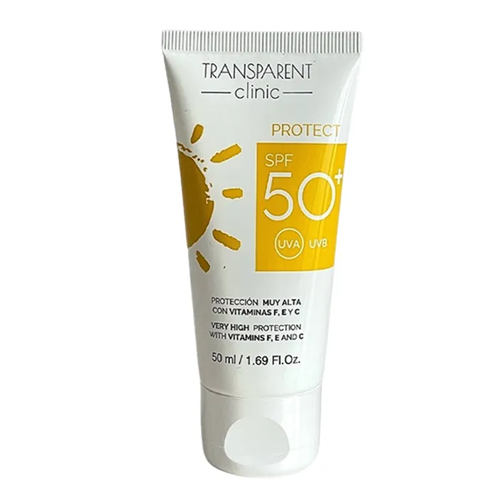 Kem Chống Nắng Nhũ Tương Anubis Transparent Clinic Protect SPF 50+, 50ml
