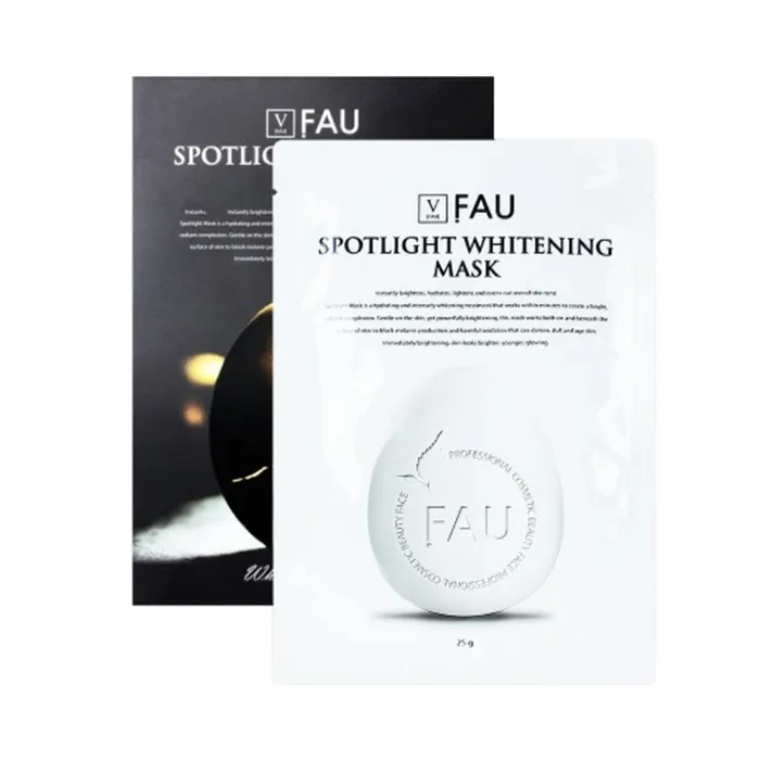 Mặt Nạ Hỗ Trợ Dưỡng Trắng, Mờ Thâm Fau Spotlight Whitening Mask (25g x 5)