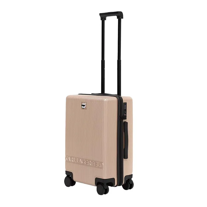 Vali Karl Lagerfeld Ikonik 2.0 Spinner Màu Kem Size 20