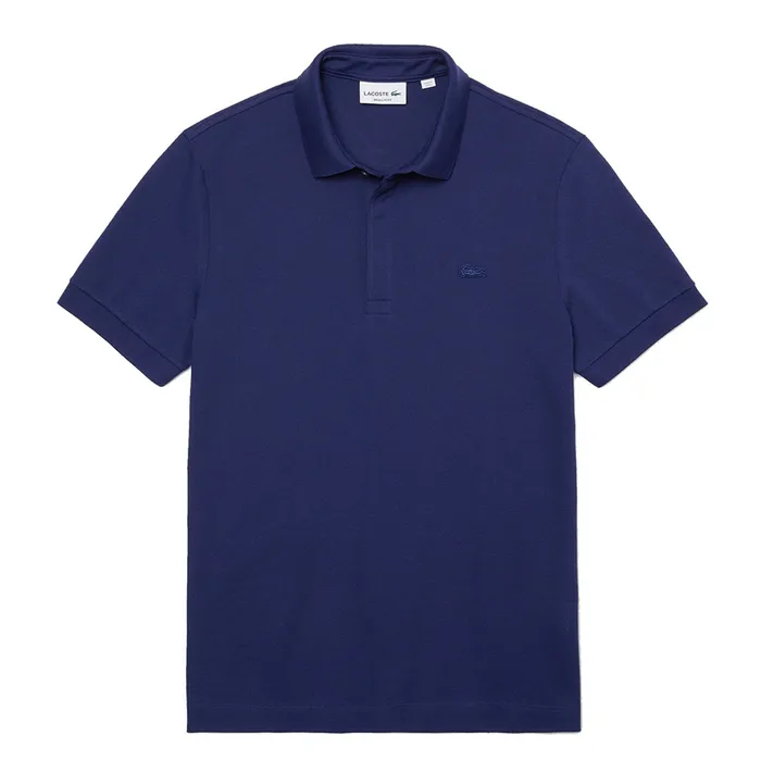 Áo Polo Nam Lacoste Paris Shirt Regular Fit Stretch PH5522 78X Màu Xanh Navy Size 4