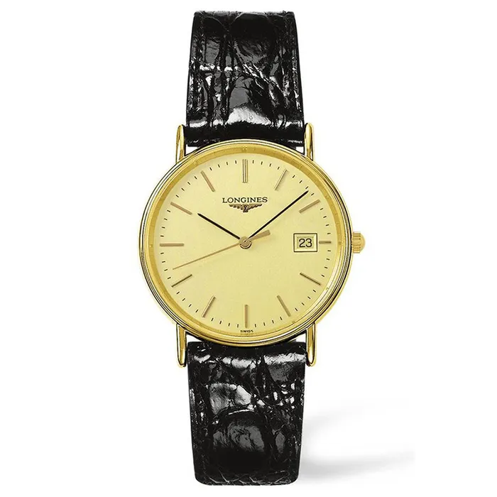 Đồng Hồ Nam Longines Presence L4.819.2.32.2 Màu Vàng Đen
