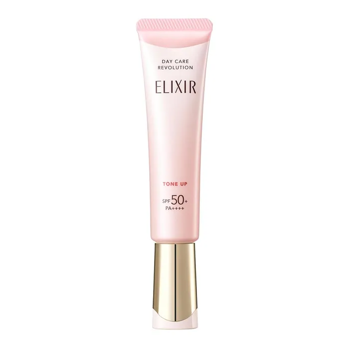Kem Chống Nắng Nâng Tone Shiseido Elixir Day Care Revolution SPF50 35g