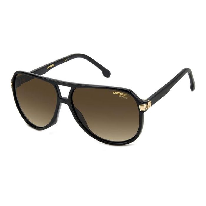 Kính Mát Unisex Carrera Black Brown Sunglasses CA1045S-2M2HA-61 Màu Đen Nâu