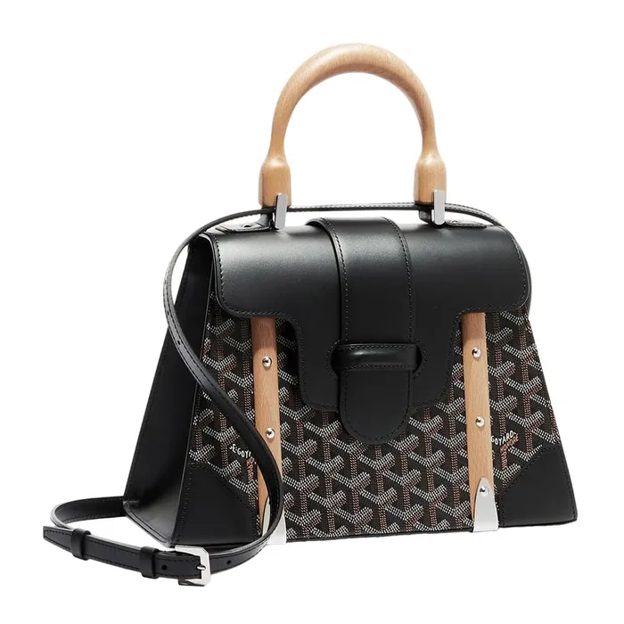 Túi Xách Tay Nữ Goyard Saigon PM Bag Màu Đen